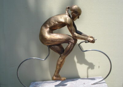 Scultura in bronzo – Monumento a Marco Pantani