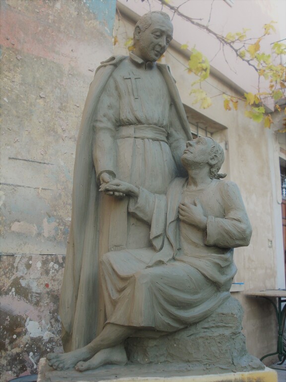 Scultura in Creta di S. Camillo per Fusione in Bronzo Scultura in Creta di S. Camillo per Fusione in Bronzo