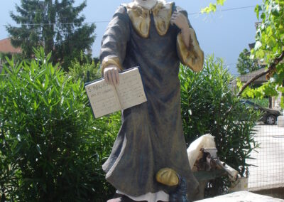 Scultura in Vetroresina di San Benedetto