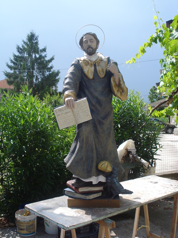 Scultura in Vetroresina di San Benedetto Scultura in Vetroresina di San Benedetto